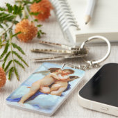 Cupid en Psyche als kind Sleutelhanger (Voorkant Rechts)