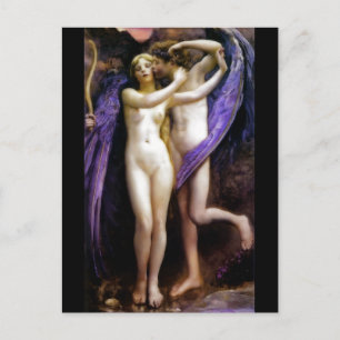 Cupid en Psyche Briefkaart