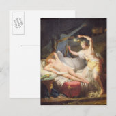 Cupid en Psyche Briefkaart (Voorkant / Achterkant)