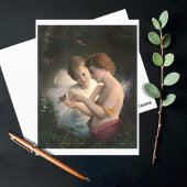Cupid en Psyche, Louis Prang Briefkaart