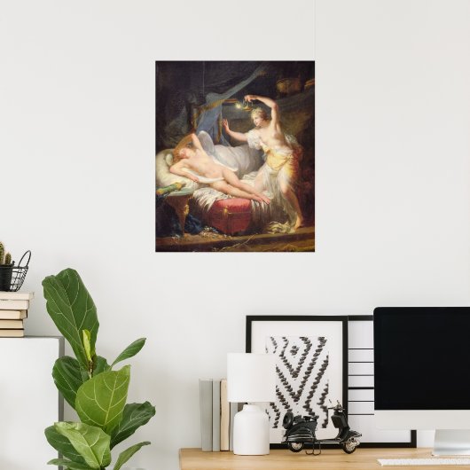 Cupid en Psyche Poster (Thuiskantoor)