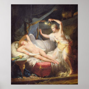 Cupid en Psyche Poster