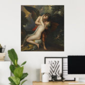 Cupid en Psyche Poster (Thuiskantoor)
