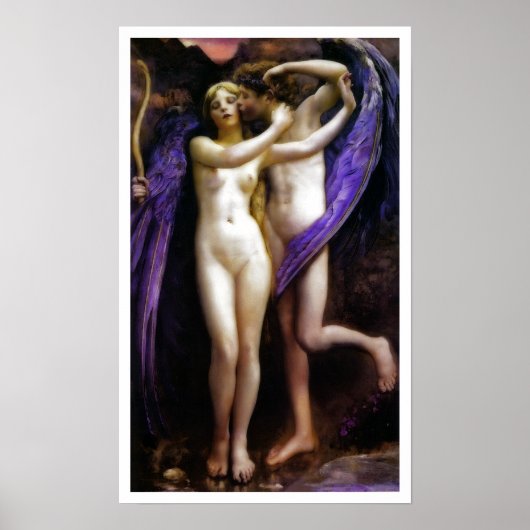 Cupid en Psyche Poster (Voorkant)