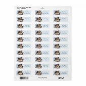 Cupid en Psyche Return Address Label (Full Sheet)