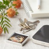 Cupid en Psyche Sleutelhanger (Zijkant)