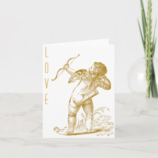  Cupid Feestdagen Kaart (Voorkant)