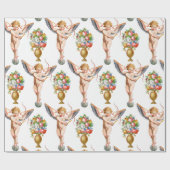 Cupid Floral wrapping papier (Vlak)