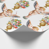 Cupid Floral wrapping papier (Hoek)