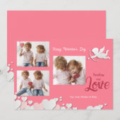 Cupid Foto Valentijnsdag Kaart (Voorkant / Achterkant)