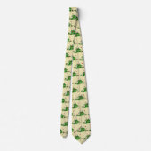 Cupid Frog Necktie voor Mannen Stropdas (Achterkant)