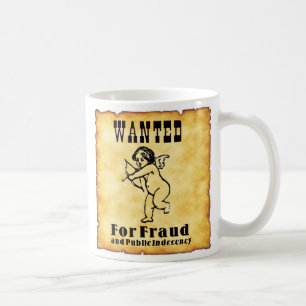 Cupid Gezocht Poster Koffiemok