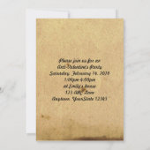 Cupid Gezocht Poster Valentijnsdag Uitnodiging (Achterkant)