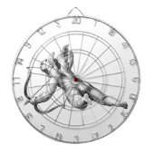 Cupid God van Liefde Dartbord (Voorkant)