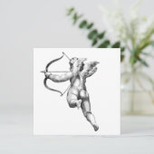 Cupid God van Liefde Kaart (Staand voorkant)