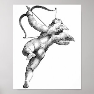 Cupid God van Liefde Poster