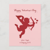CUPID Happy Valentine's Day Briefkaart (Voorkant)