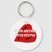 Cupid-harsen met staartje sleutelhanger (Voorkant)