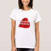 Cupid-harsen met staartje t-shirt (Voorkant)