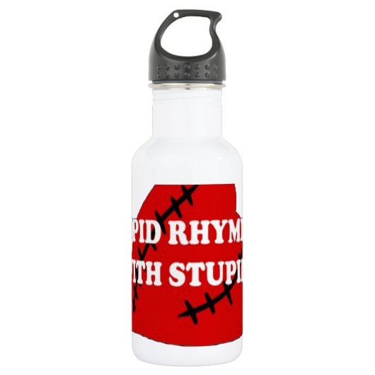 Cupid-harsen met staartje waterfles  (Voorkant)