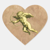  Cupid Hart Sticker (Voorkant)