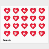 Cupid Hart Stickers (Vel)