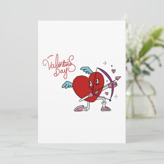 CUPID HEART ADVIESKAART (Staand voorkant)