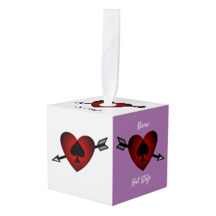 Cupid Heart Black Spade Thunder_Cove Decoratie