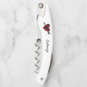Cupid Heart Black Spade Thunder_Cove Kurkentrekker (Voorkant)