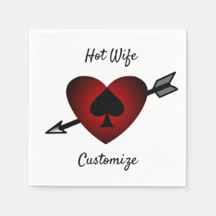 Cupid Heart Black Spade Thunder_Cove Servet