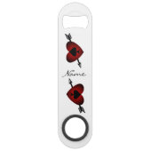 Cupid Heart Black Spade Thunder_Cove Speed Flessenopener (Achterkant)