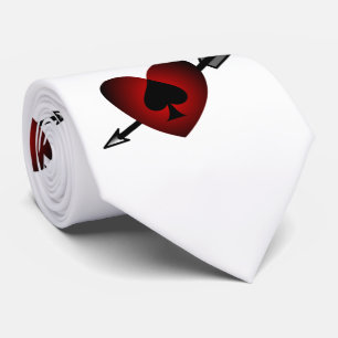 Cupid Heart Black Spade Thunder_Cove Stropdas