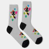 Cupid Heart Sokken HAMbyWG (Rechts)