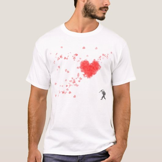 Cupid Hearts T-shirt (Voorkant)