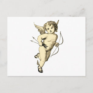 Cupid Illustratie Briefkaart