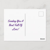 Cupid in een Briefkaart (Achterkant)