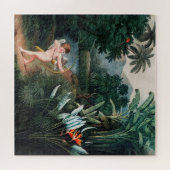 Cupid Inspirating Planten met Love Illustration Ar Legpuzzel (Horizontaal)