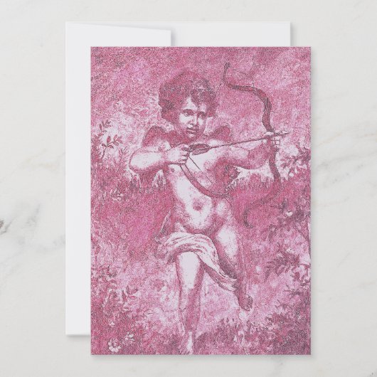 Cupid Invitation Kaart (Voorkant)