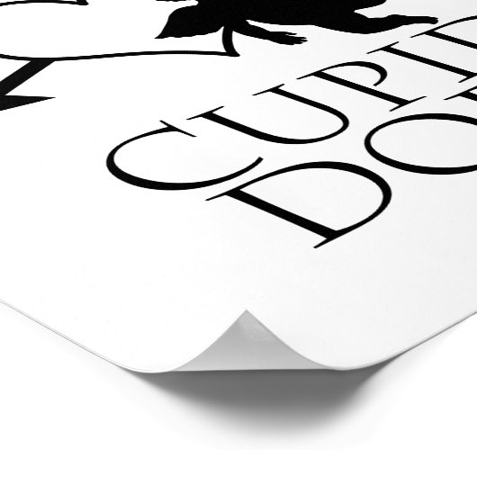 Cupid is net als Cupid | VALENTIJN Poster (Hoek)