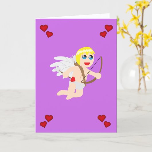 Cupid isn't Stupid, he has great taste Kaart (Gele Bloem)