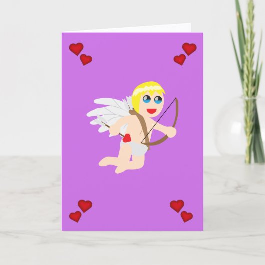 Cupid isn't Stupid, he has great taste Kaart (Voorkant)