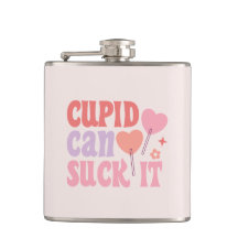 Cupid kan het smerig Valentijnsdag flesje gooien