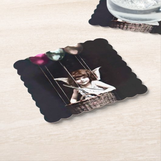 Cupid Kartonnen Onderzetters (Gebogen)