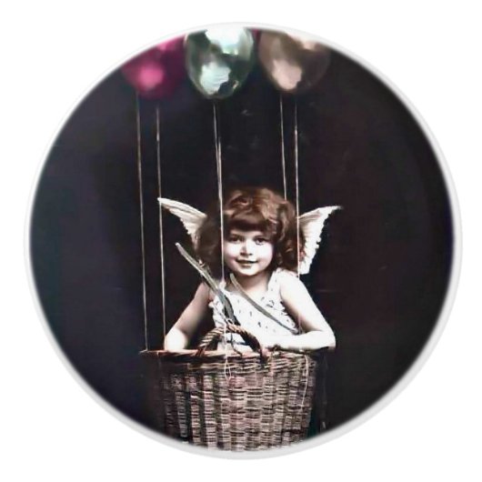  Cupid Keramische Knop (Voorkant)