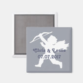 Cupid kusthetx en kleurenmagneten magneet (Voorkant / Achterkant)