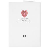 CUPID LACE HEART SILK FUCHSIA PINK CLOTH (Achterkant)