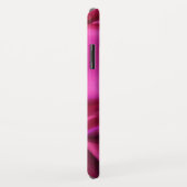 CUPID LACE HEART SILK PINK FUCHSIA CLOTH MONOGRAM Case-Mate iPhone CASE (Achterkant/rechts)