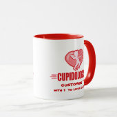 Cupid Love aanpassen Mok (Voorkant rechts)
