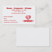 Cupid Love aanpassen Visitekaartje (Voorkant / Achterkant)