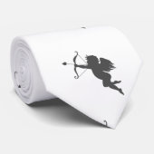 Cupid love silhouette stropdas (Opgerold)